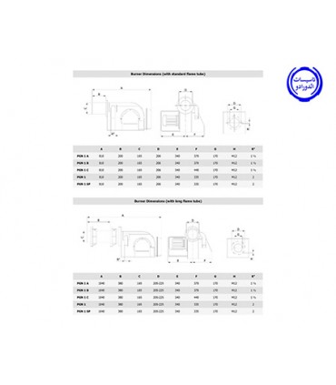 مشعل گازی ایران رادیاتور مدل PGN 1 A