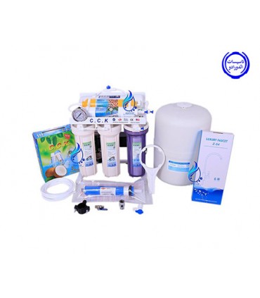 تصفیه آب 8 فیلتر سی سی کا قلیایی فرابنفش اسمز معکوس