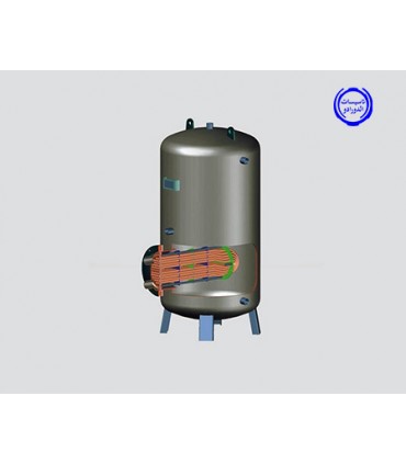 منبع کویل دار 500 لیتری